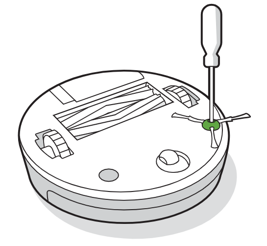 Replacing your Roomba® j Series and i Series EdgeSweeping Brush